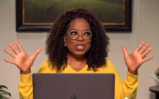 What is it like to work with Oprah? 